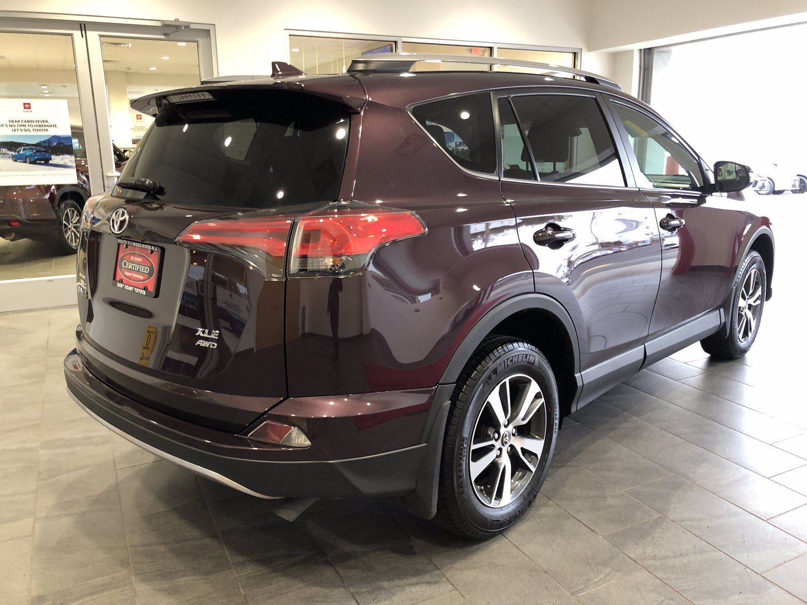 Certified Pre Owned 2017 Toyota RAV4 XLE AWD SUV Sport Utility in Wood 