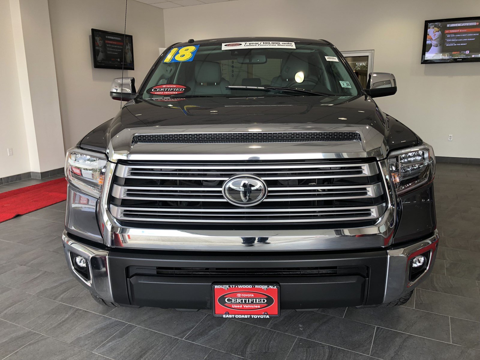 Certified Pre-Owned 2018 Toyota Tundra Limited V8 4WD CREWMAX CrewMax